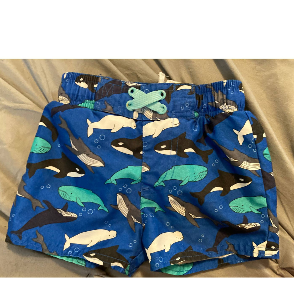 Whale Swim Trunks by Cat & Jack  (Size 9m)
